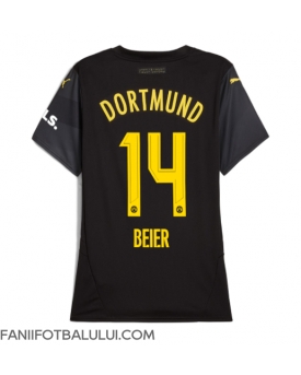 Borussia Dortmund Maximilian Beier #14 Tricou Fotbal Replică 2024-25 Femei Deplasare